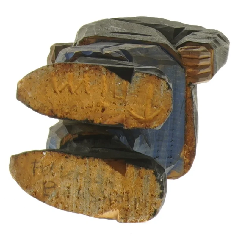 Træfigur af mand (str. 21,5 cm)