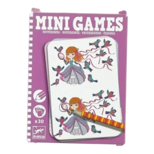 Mini spil fra Djeco (str. 15 x 11 cm)