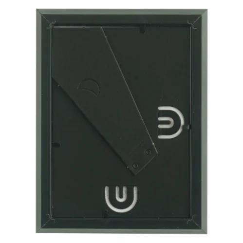 Sort ramme med glas (str. 13 x 18 cm)