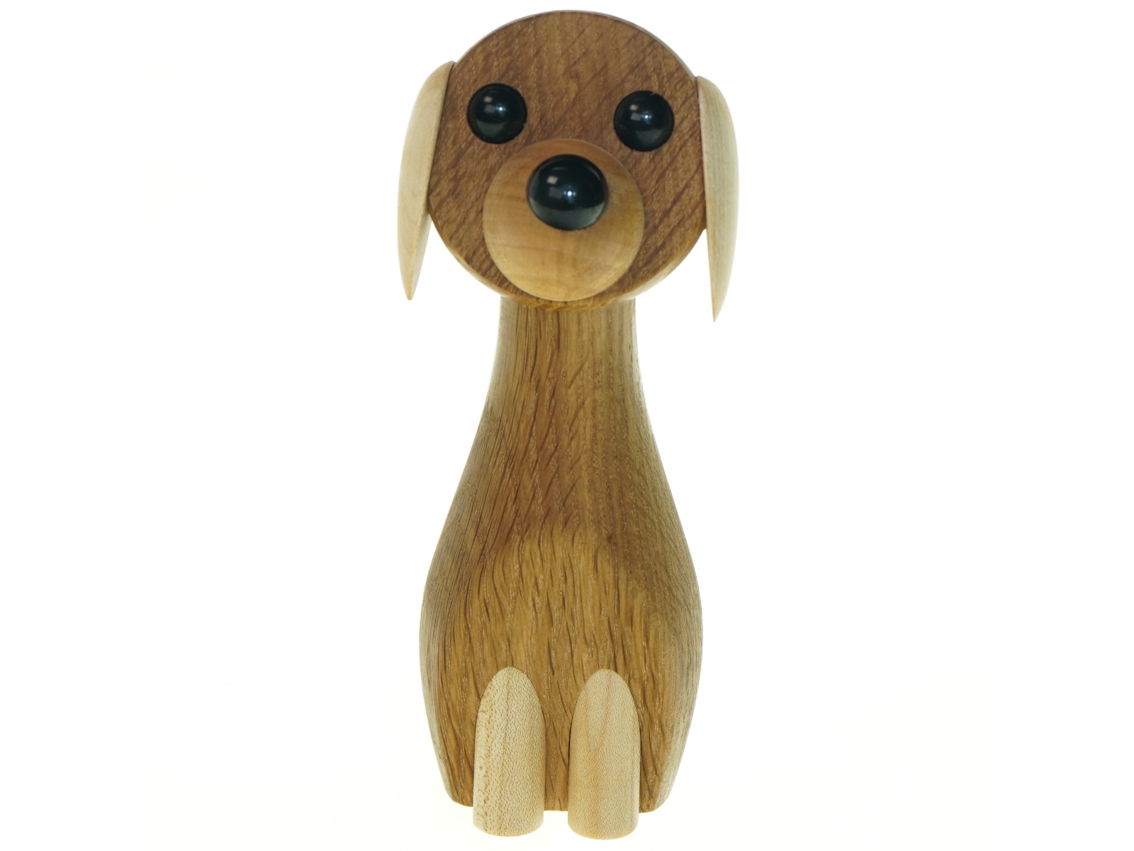 Træhund fra Gunnar Flørning (str. 17 cm)