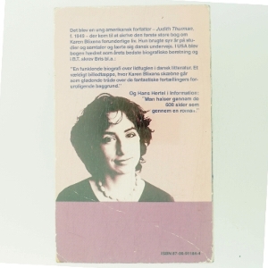 Karen Blixen: En fortællers liv af Judith Thurman (Bog)