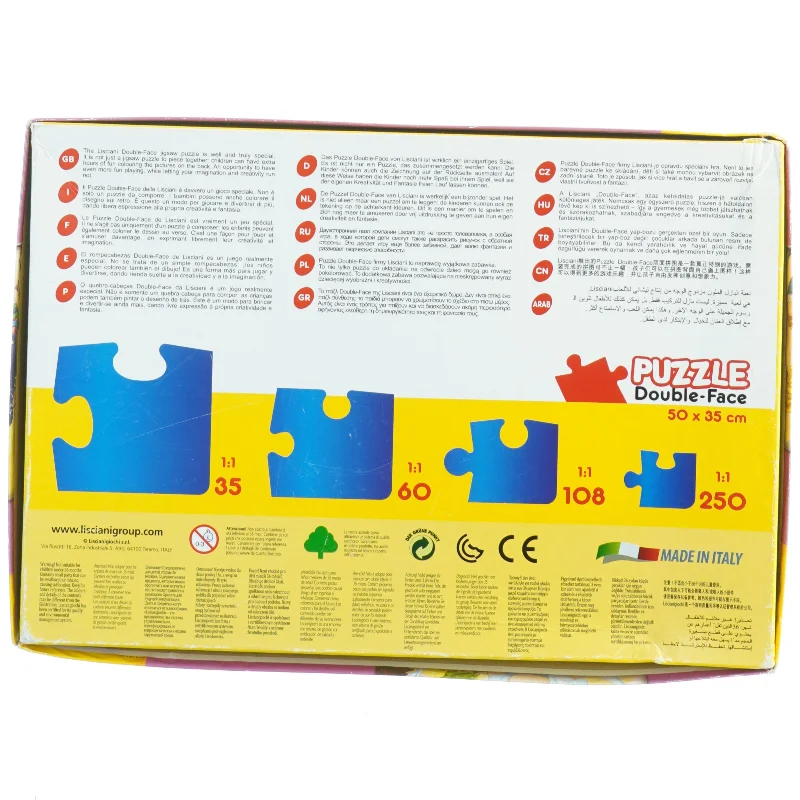 Disney prinsesse puslespil fra Lisciani (str. 35 x 25 cm)