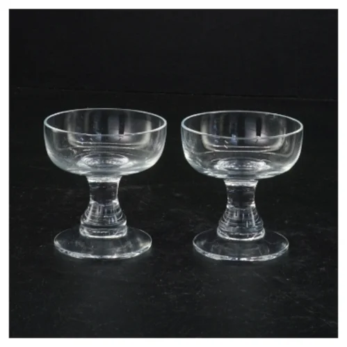  Holmgård Almue likør klar glas (str. 6 komma 5 x 6 komma 5 cm)