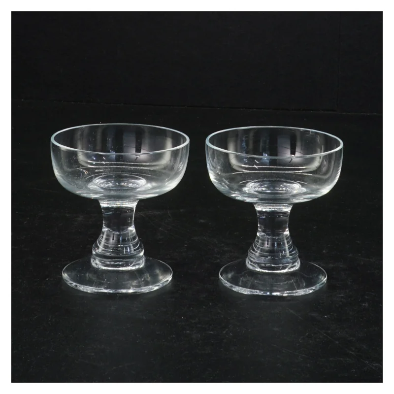  Holmgård Almue likør klar glas (str. 6 komma 5 x 6 komma 5 cm)