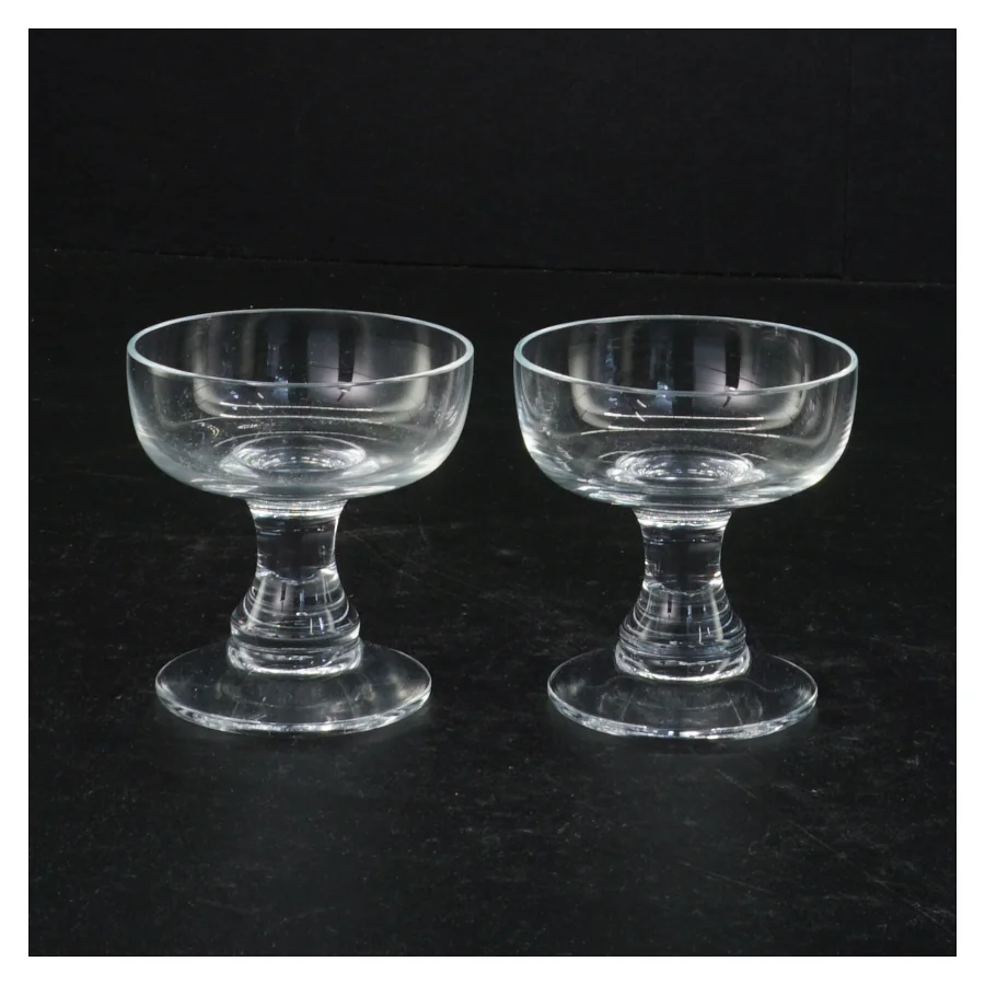  Holmgård Almue likør klar glas (str. 6 komma 5 x 6 komma 5 cm)