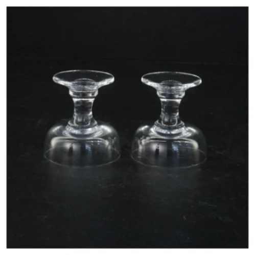  Holmgård Almue likør klar glas (str. 6 komma 5 x 6 komma 5 cm)