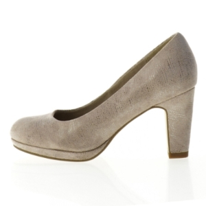 Beige højhælede sko fra Tamaris (str. 36)