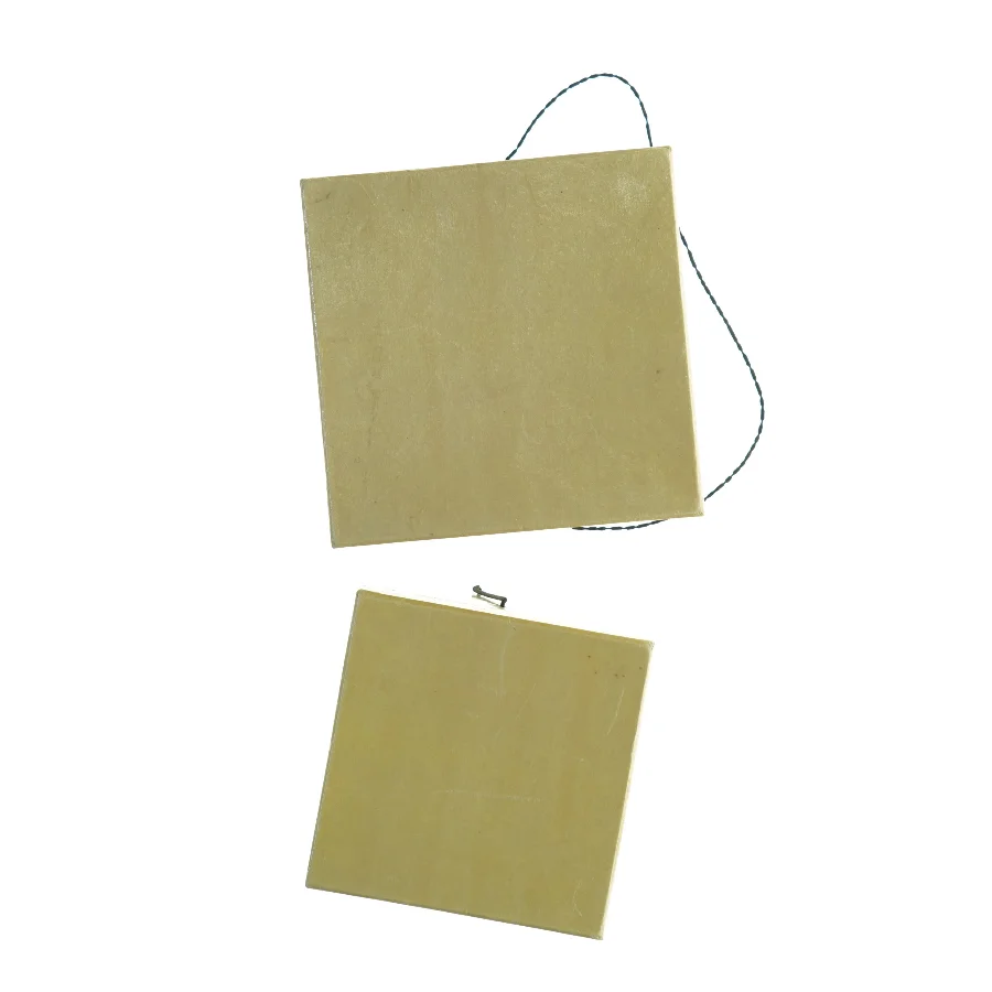 Opbevaringskasser i pap fra Home Art (str. 14,5 x 14,5 x 14 cm og 18 x 18 x 17 cm)