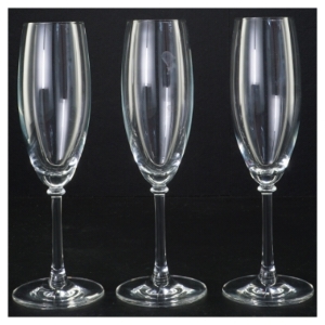 Champagneglas (str. 21 x 7 cm)
