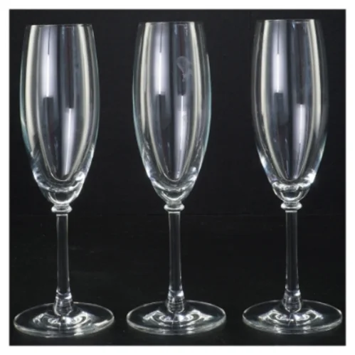 Champagneglas (str. 21 x 7 cm)