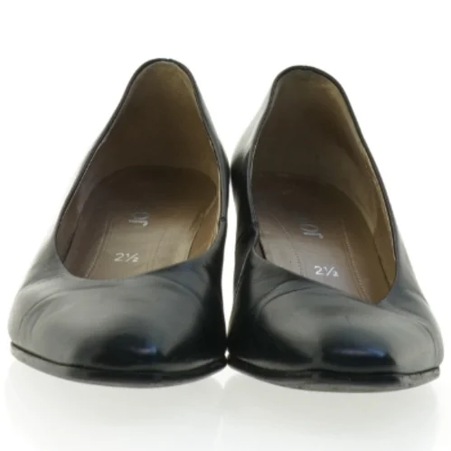 Sorte læderpumps fra Gabor (str. 2,5)