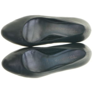 Sorte damepumps i læder fra Tamaris (str. 36)