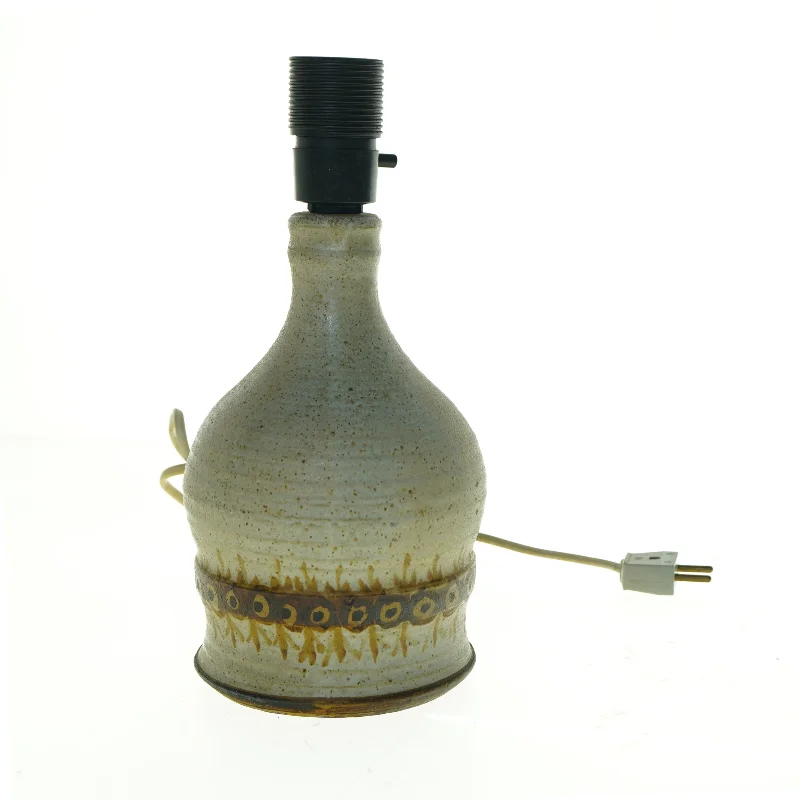 Keramik bordlampe (str. 26,5 x, 13,5 cm)