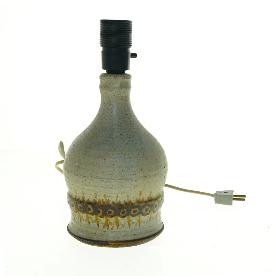 Keramik bordlampe (str. 26,5 x, 13,5 cm)