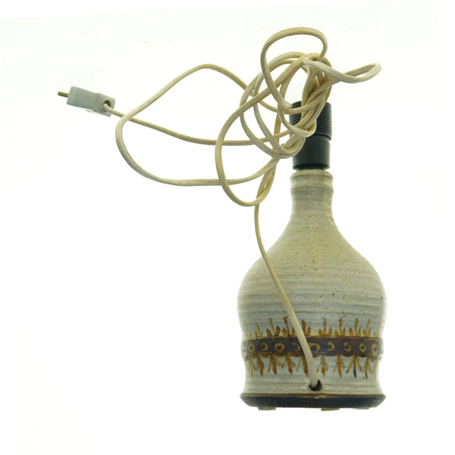 Keramik bordlampe (str. 26,5 x, 13,5 cm)