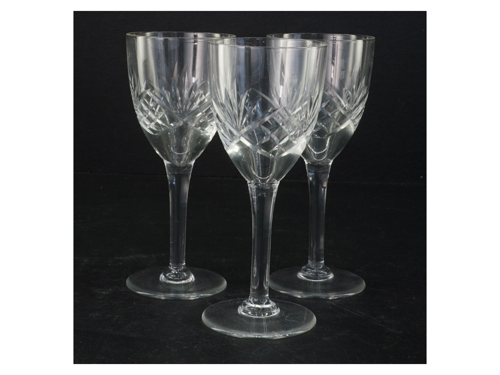 Krystal glas (str. 16 komma 5 x 7 cm)