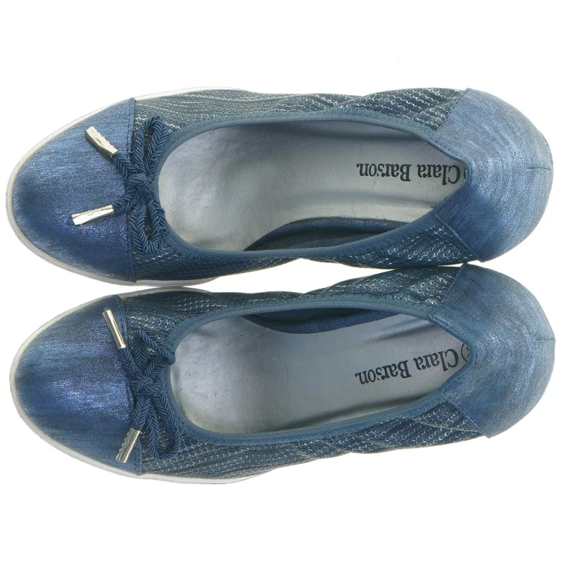 Blå damesko fra Clara Barson (str. 36)