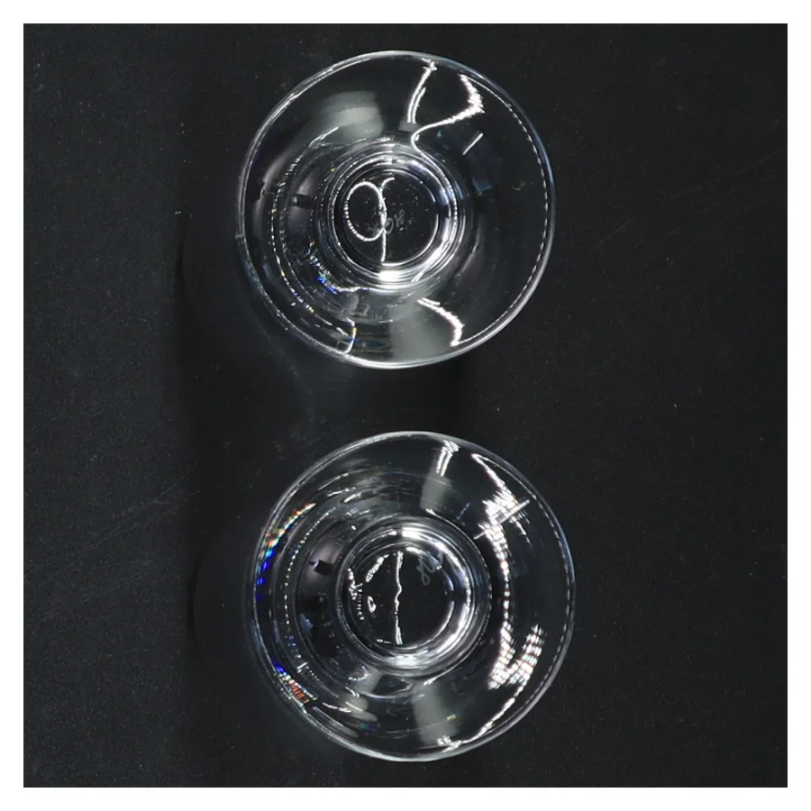  Holmegaard Almue i klar glas (str. 9 x 5 cm)