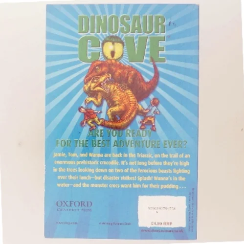 Dinosaur Cove: Clash of the Monster Crocs af Rex Stone (Bog)