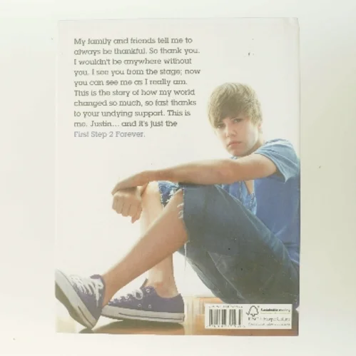 100% official Justin Bieber : first step 2 forever: My story af Justin Bieber (Bog)