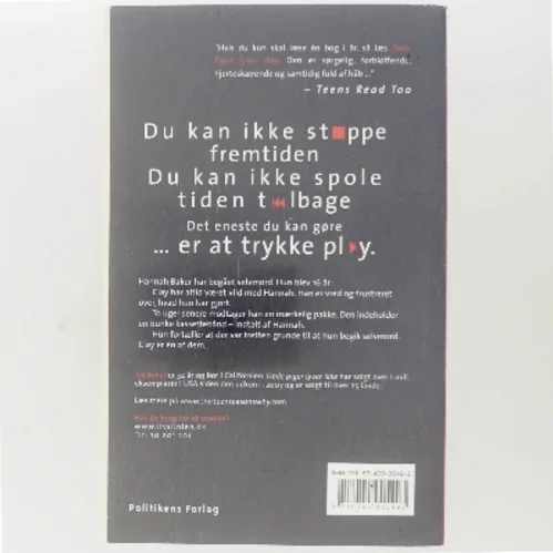 Døde piger lyver ikke af Jay Asher (Bog)