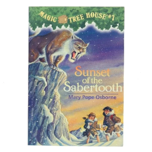 Sunset of the Sabertooth af Mary Pope Osborne (Bog)