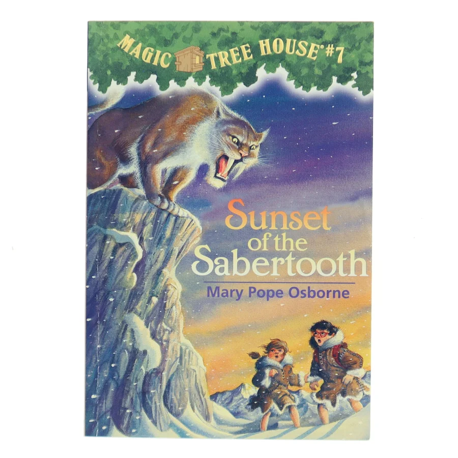 Sunset of the Sabertooth af Mary Pope Osborne (Bog)