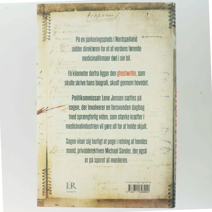 Ghostwriter af Steffen Jacobsen (f. 1956) (Bog)