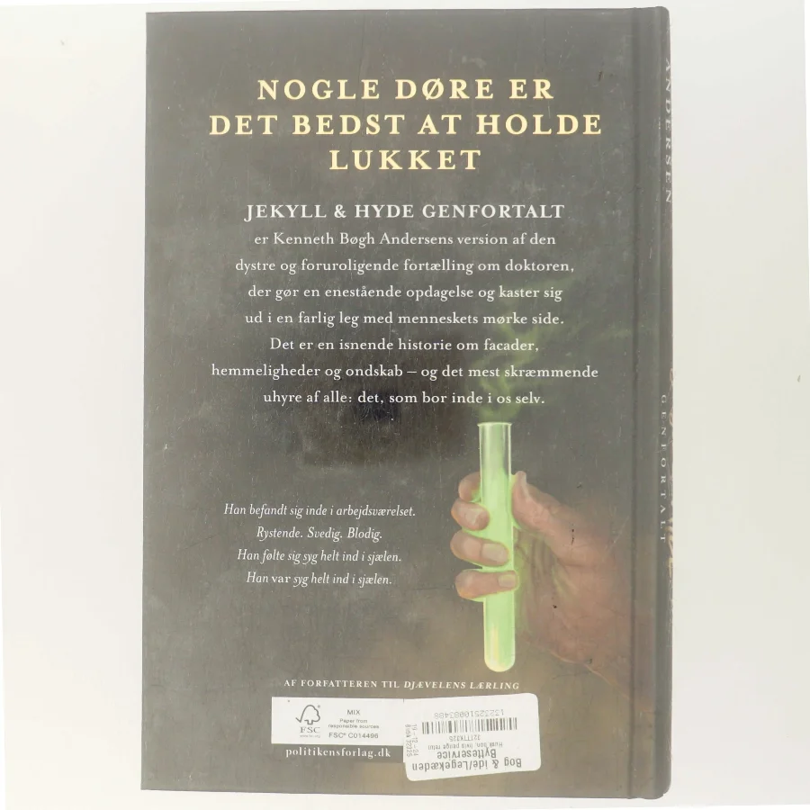 Jekyll & Hyde – genfortalt af Kenneth Bøgh Andersen (Bog)