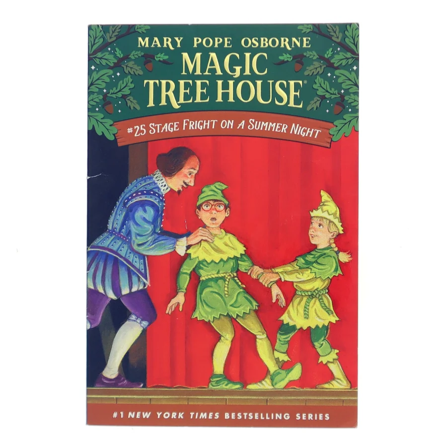Magic Tree House #25: Stage Fright on a Summer Night af Mary Pope Osborne (Bog)