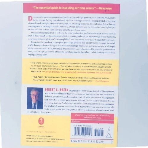 Extreme Productivity af Robert C. Pozen (Bog)