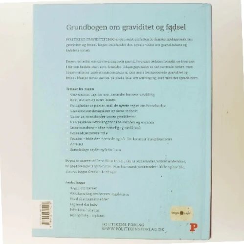 Politikens graviditetsbog af Lene Skou Jensen (Bog)