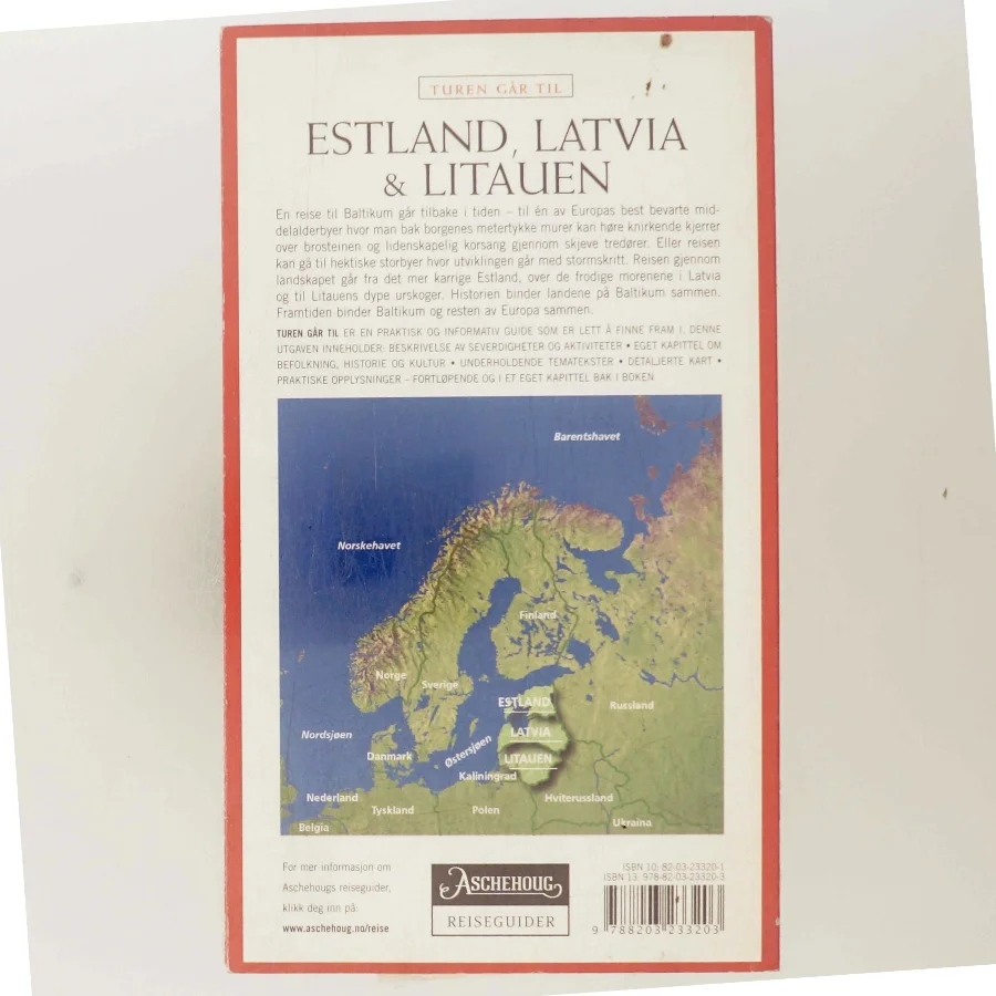 Turen går til Estland, Latvia & Litauen af <Udfyld bogens forfattere> (Bog)