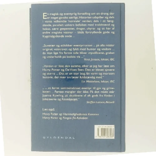 Harry Potter Og De Vises Sten (Danish Language) af J.K. Rowling (Bog)