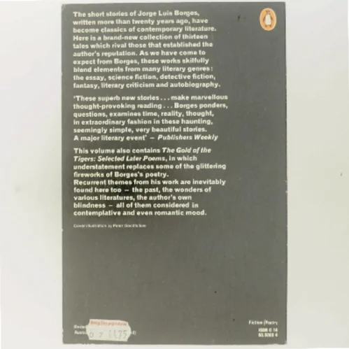 The Book of Sand af Jorge Luis Borges (Bog)