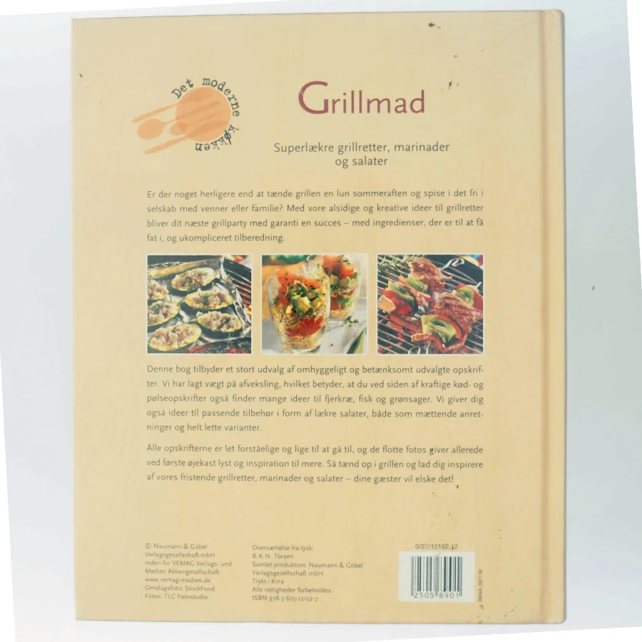 Grillmad af Naumann & Göbel Verlagsgesellschaft (red.) (Bog)