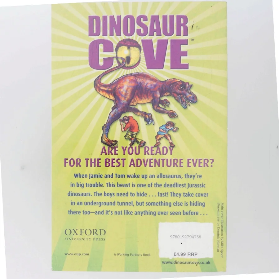 Dinosaur Cove: Escape from the Fierce Predator af Rex Stone (Bog)