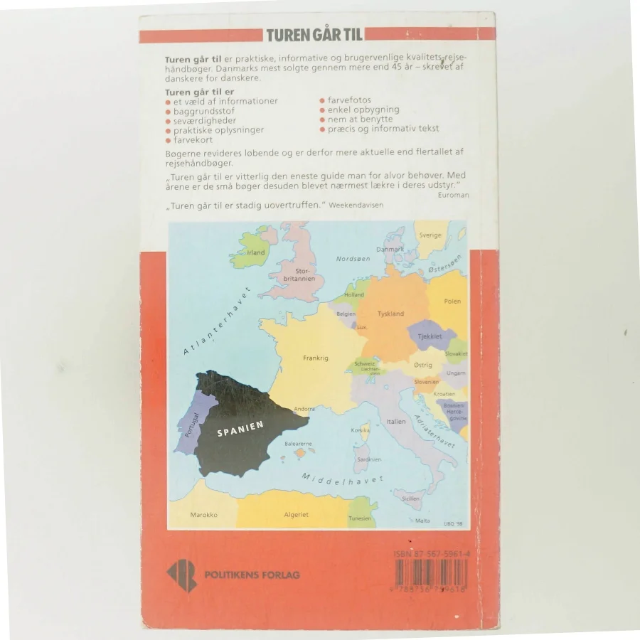 Turen går til Spanien (Bog)