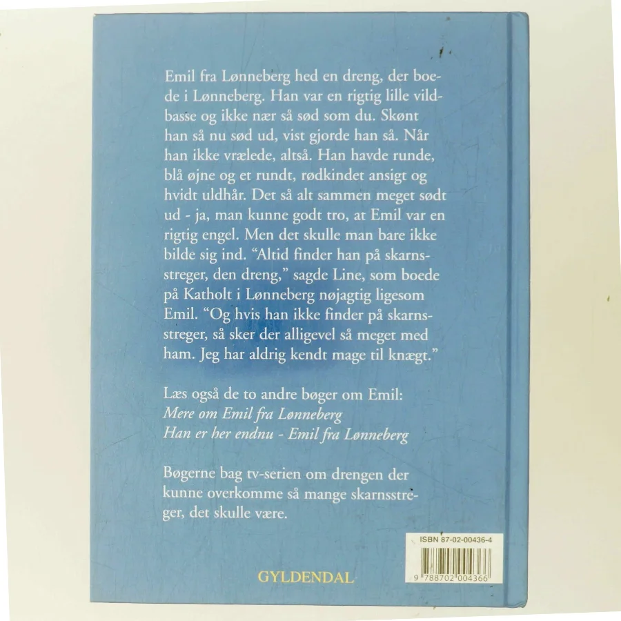 Emil fra Lønneberg af Astrid Lindgren (Bog)