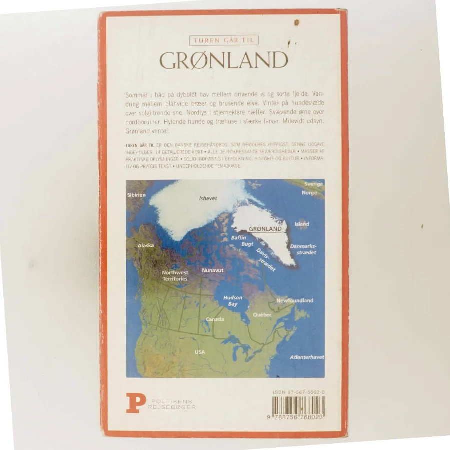 Turen går til Grønland af <Udfyld bogens forfattere> (Bog)