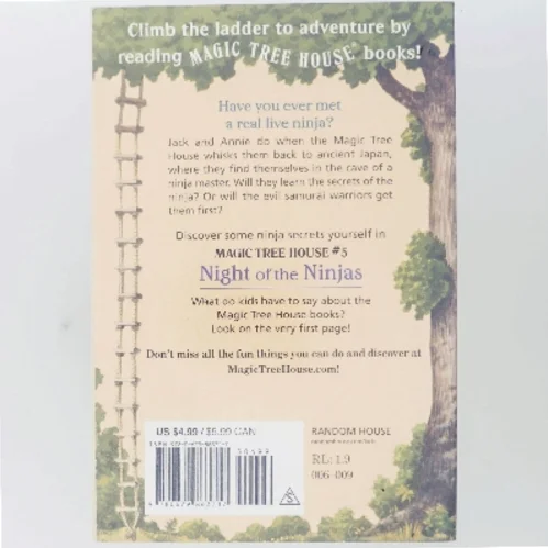 Night of the ninjas af Mary Pope Osborne (Bog)