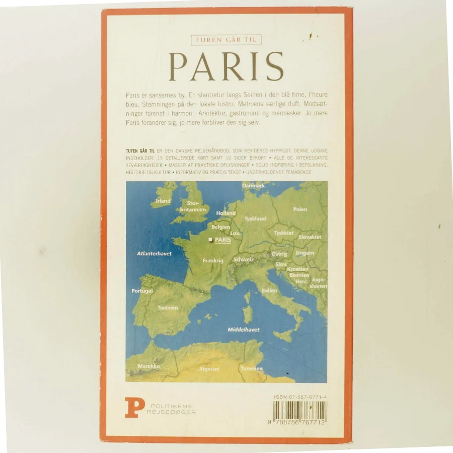 Turen går til Paris af Thomas Nykrog (Bog)