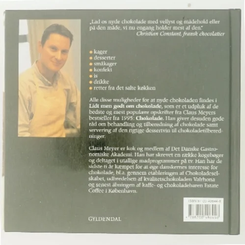 Lidt men godt om chokolade af Claus Meyer (Bog)