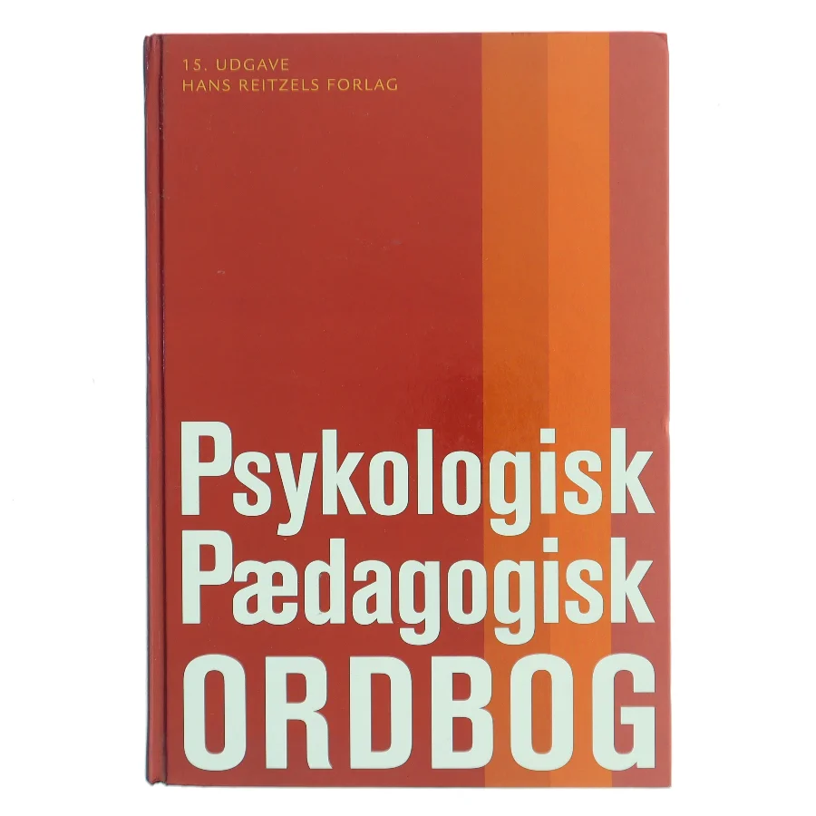 Psykologisk-pædagogisk ordbog (Bog)