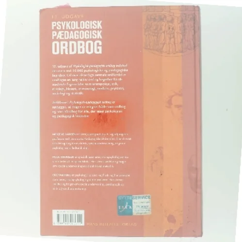 Psykologisk-pædagogisk ordbog (Bog)