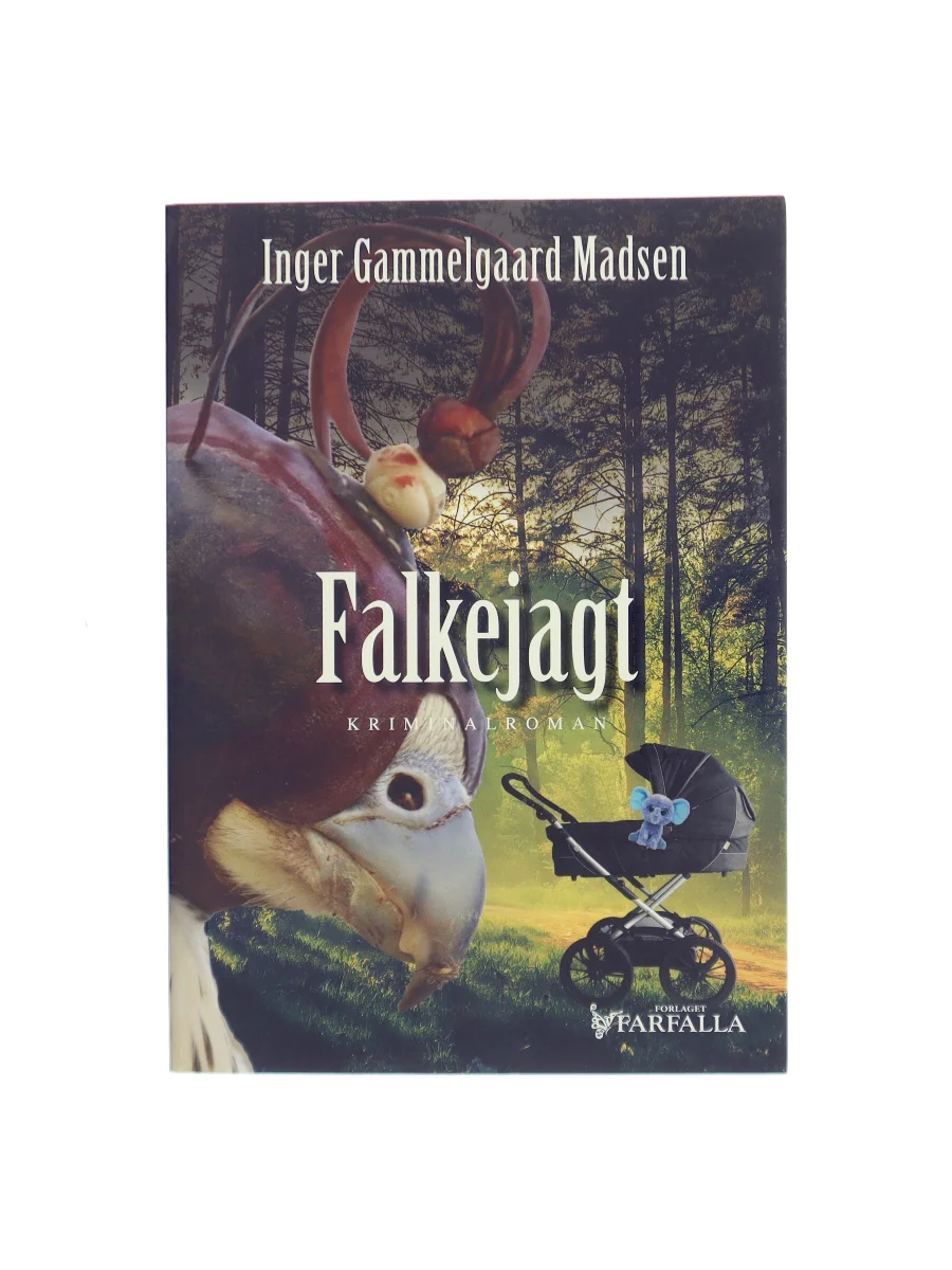Forsiden af Falkejagt af Inger Gammelgaard Madsen