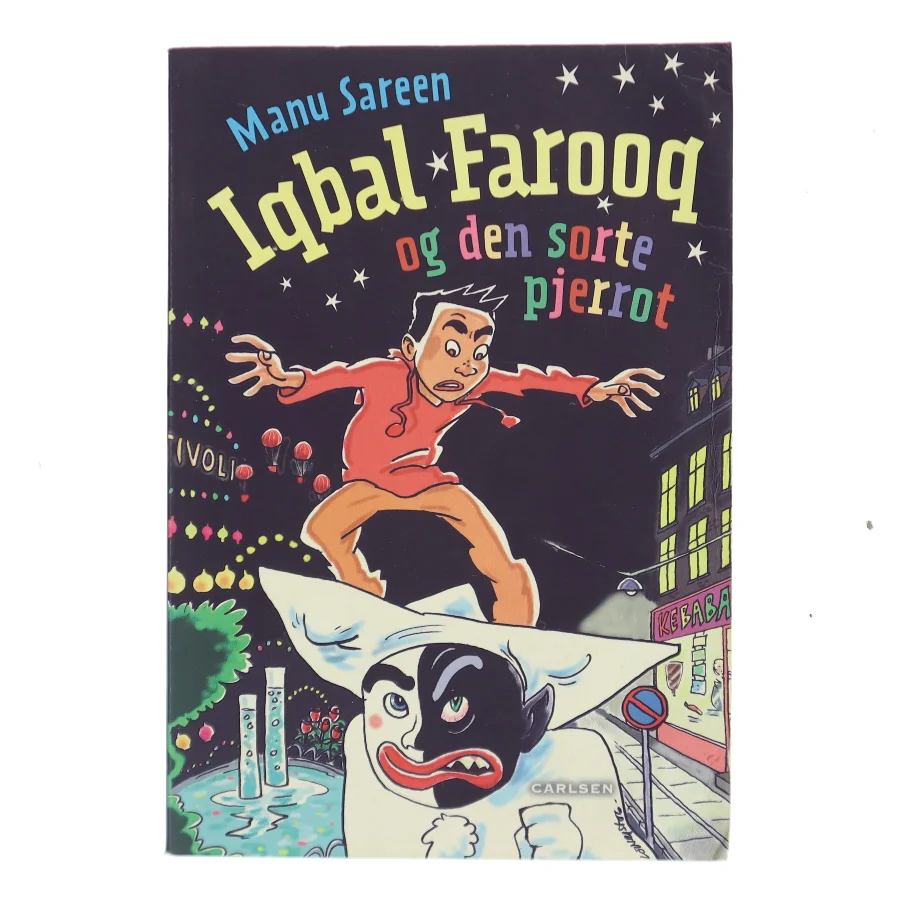 Iqbal Farooq og den sorte Pjerrot af Manu Sareen (Bog)
