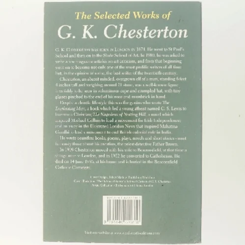 The Selected Works of G. K. Chesterton af G. K. Chesterton (Bog)