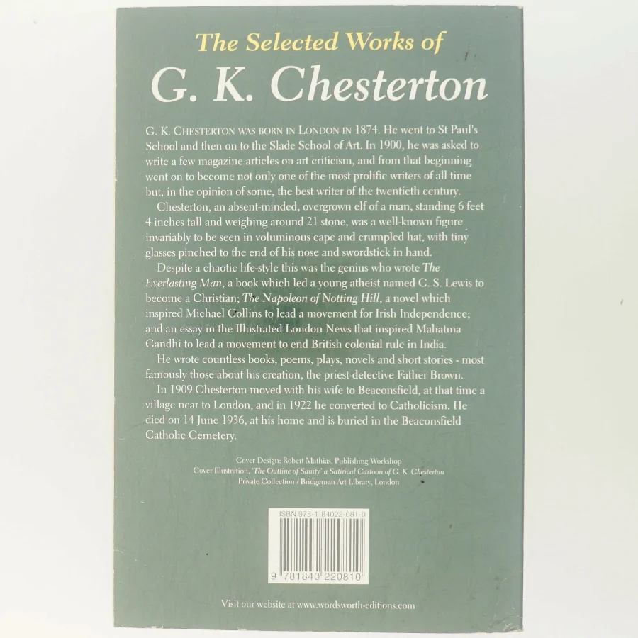 The Selected Works of G. K. Chesterton af G. K. Chesterton (Bog)