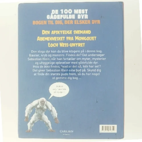 De 100 mest gådefulde dyr af Sebastian Klein (Bog)